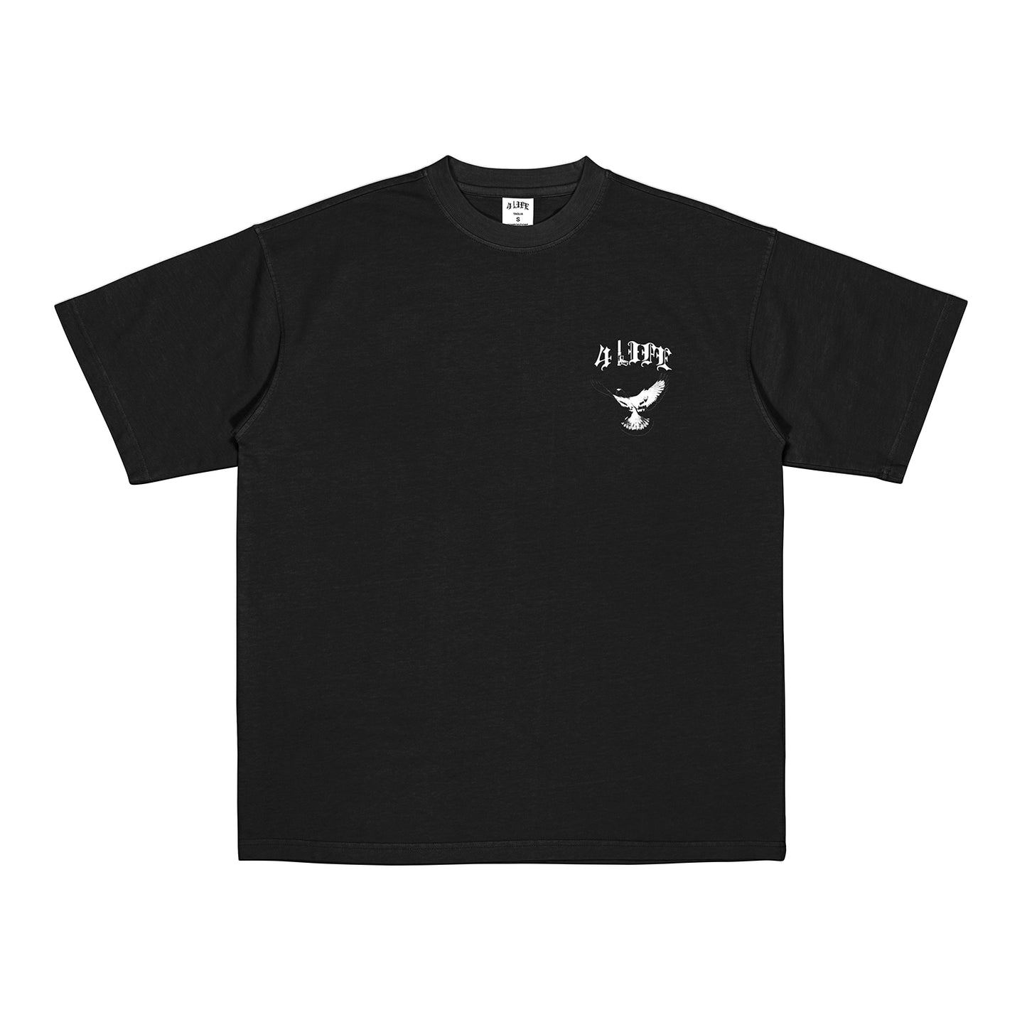 4L "Romantic" Tee Black