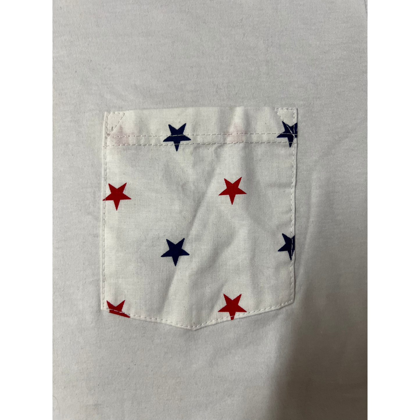 WINDROSE- T-shirt bianca con taschino