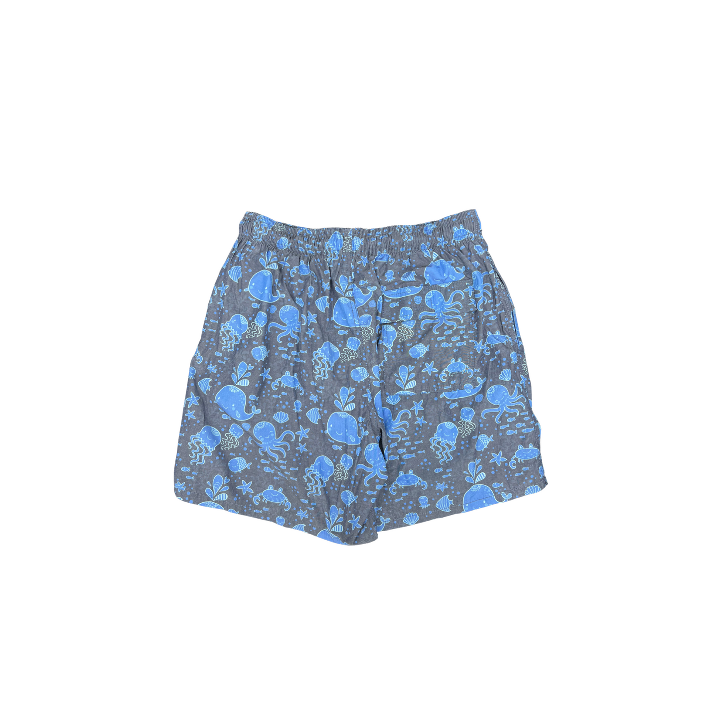 WINDROSE- Costume da bagno blu a fantasia