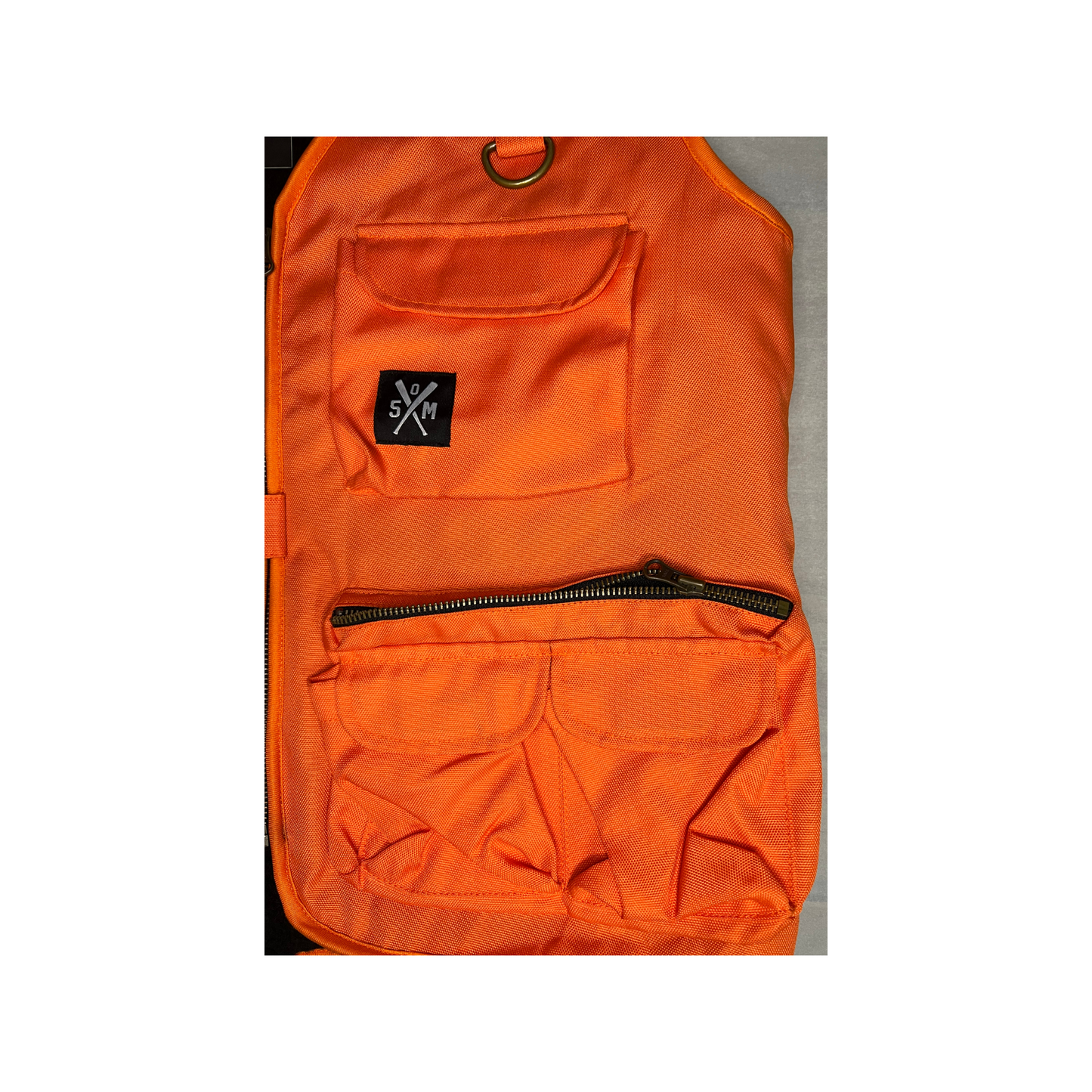 STATE OF MIND- Gilet cargo arancione
