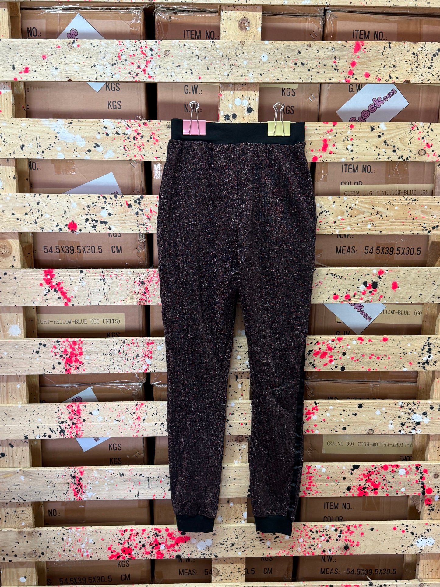 HAPPINESS - Pantacollant donna con strass