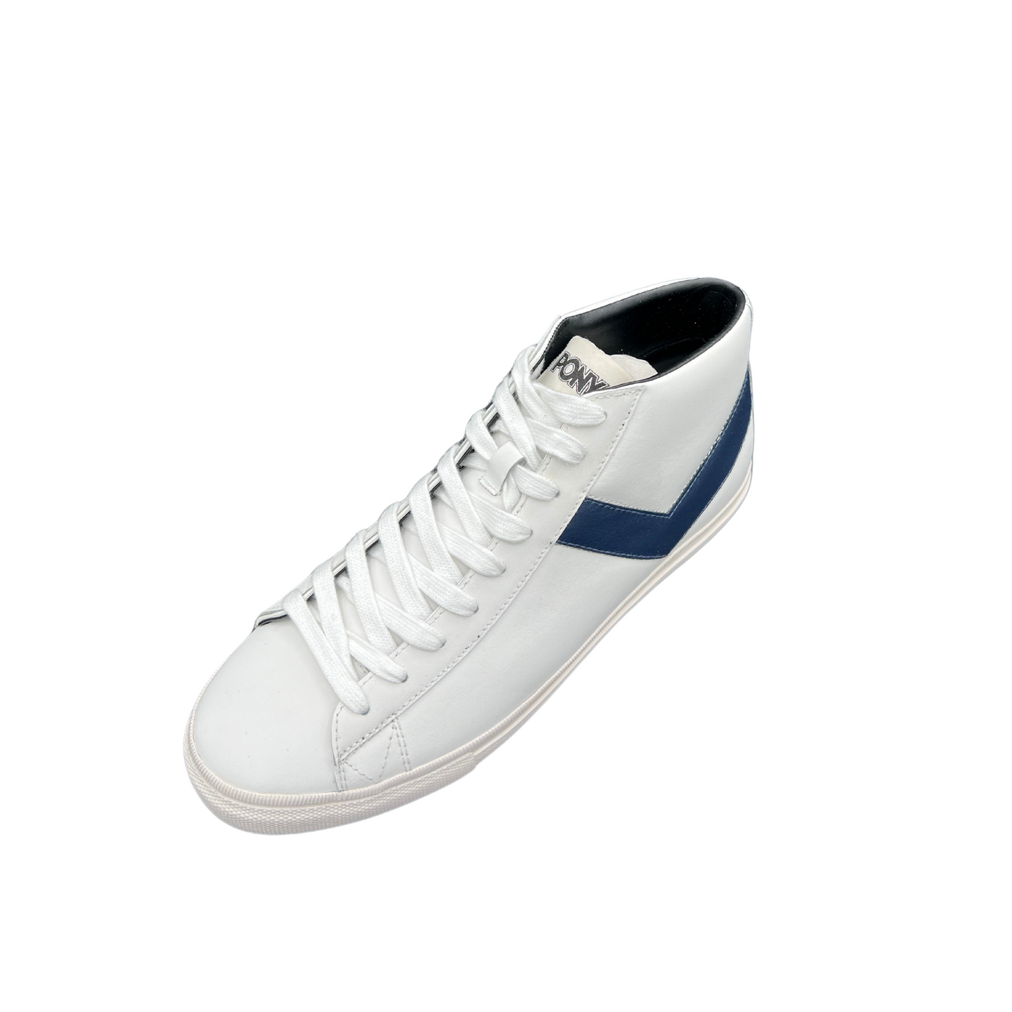 PONY- Topstar HIGH bianche e blu