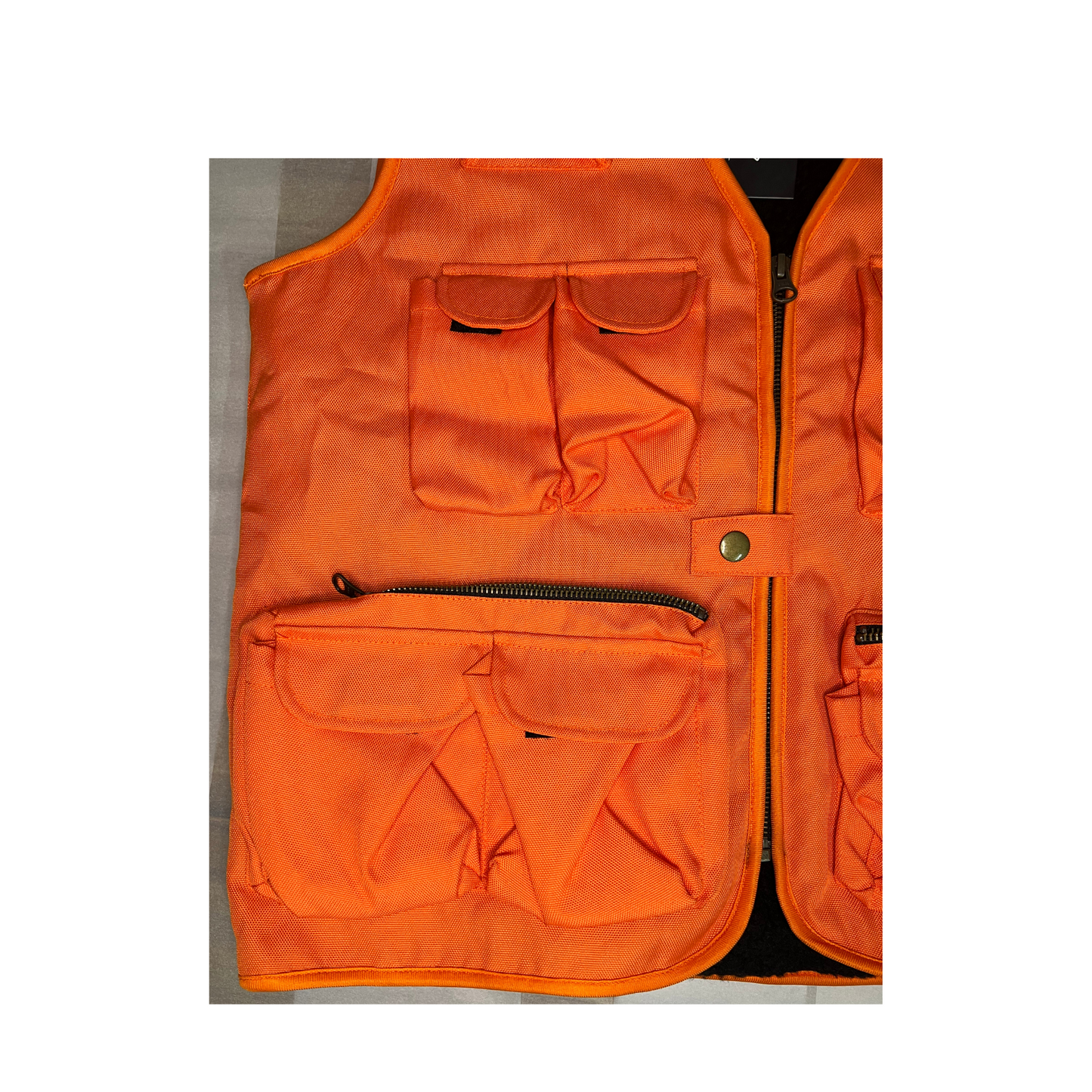 STATE OF MIND- Gilet cargo arancione