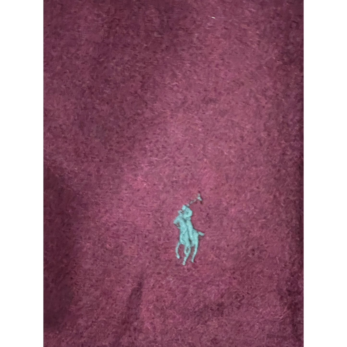 POLO RALPH LAUREN- Sciarpa bicolore verde e viola