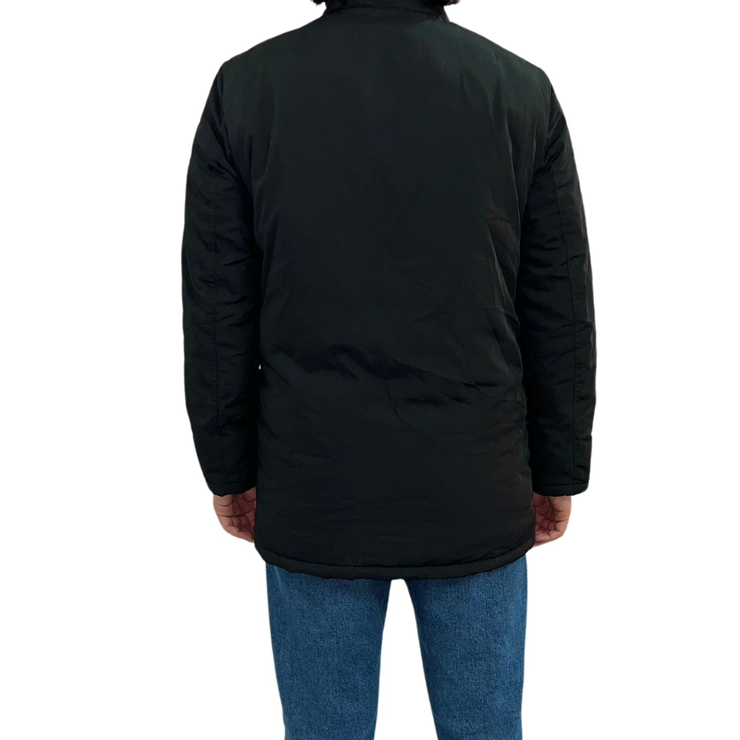 WINDROSE - Parka Olaf nero con cappuccio removibile