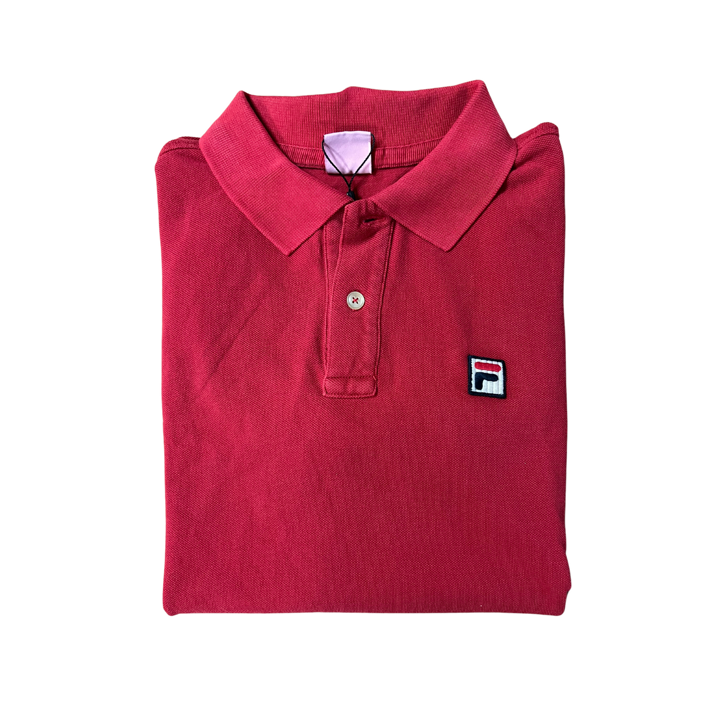 FILA- Polo rossa con logo