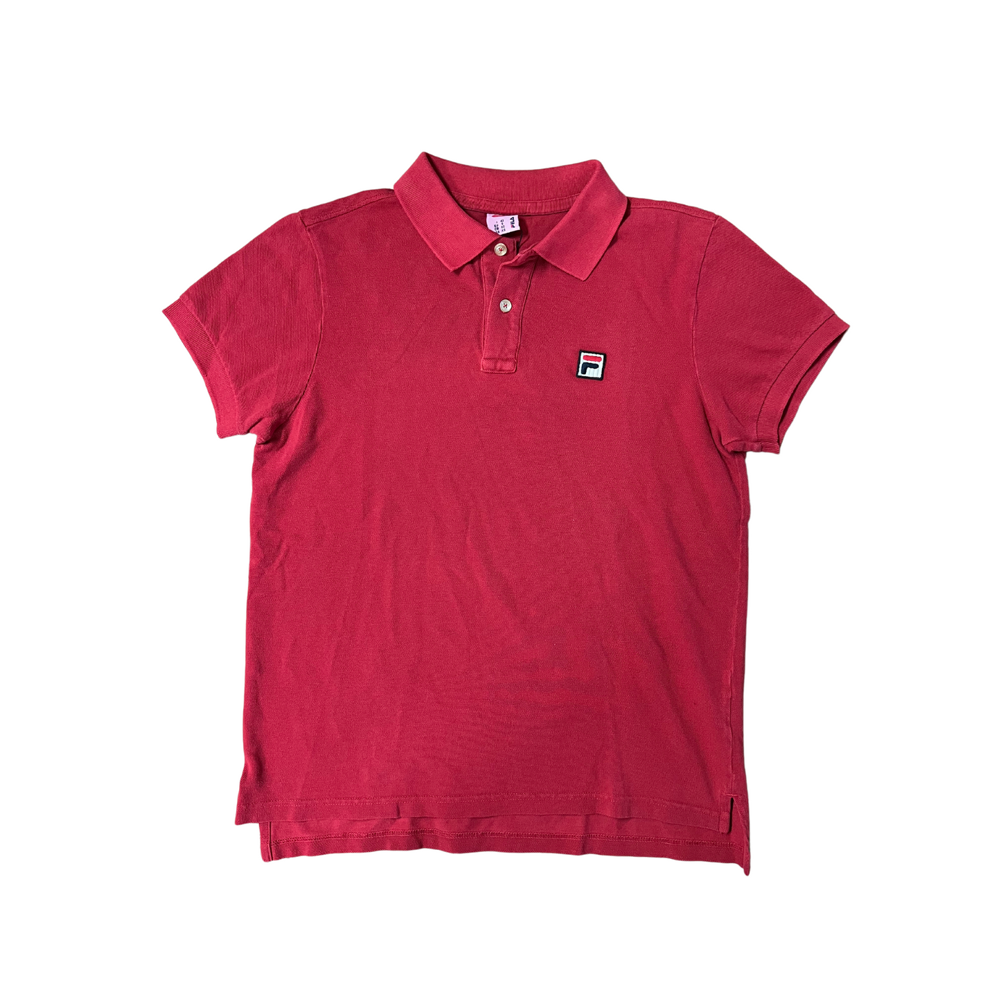 FILA- Polo rossa con logo