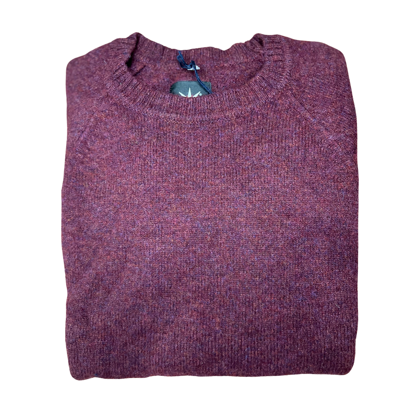 WINDROSE - Maglione mélange bordeaux