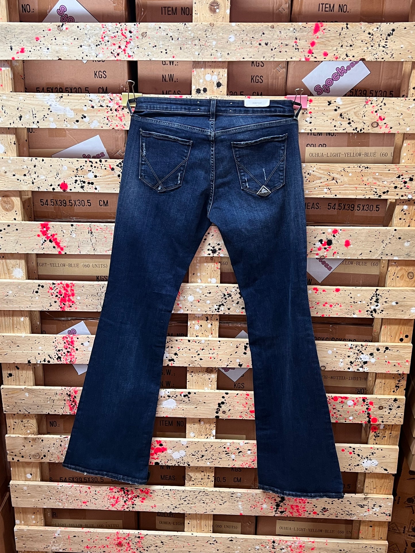ROY ROGERS- JEANS DONNA A ZAMPA