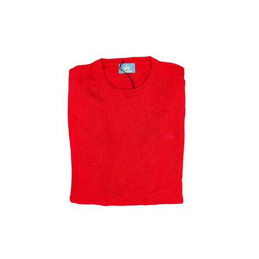 WINDROSE - Maglione girocollo misto cashmere rosso