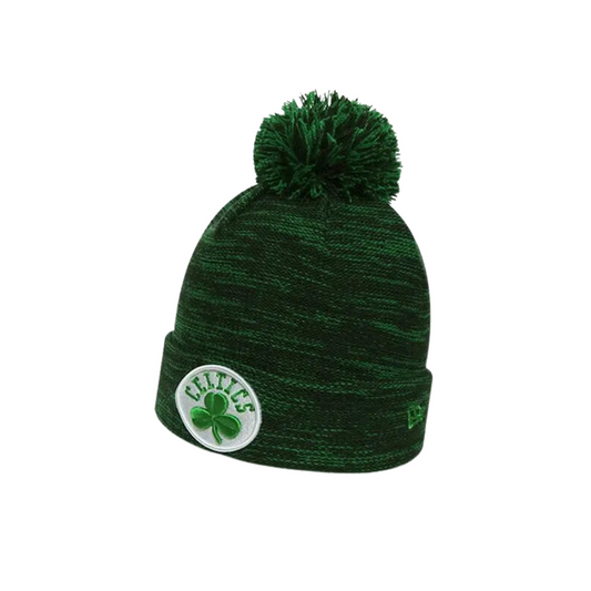 NEW ERA - Berretto con pon pon NBA Boston Celtics Nero/Verde