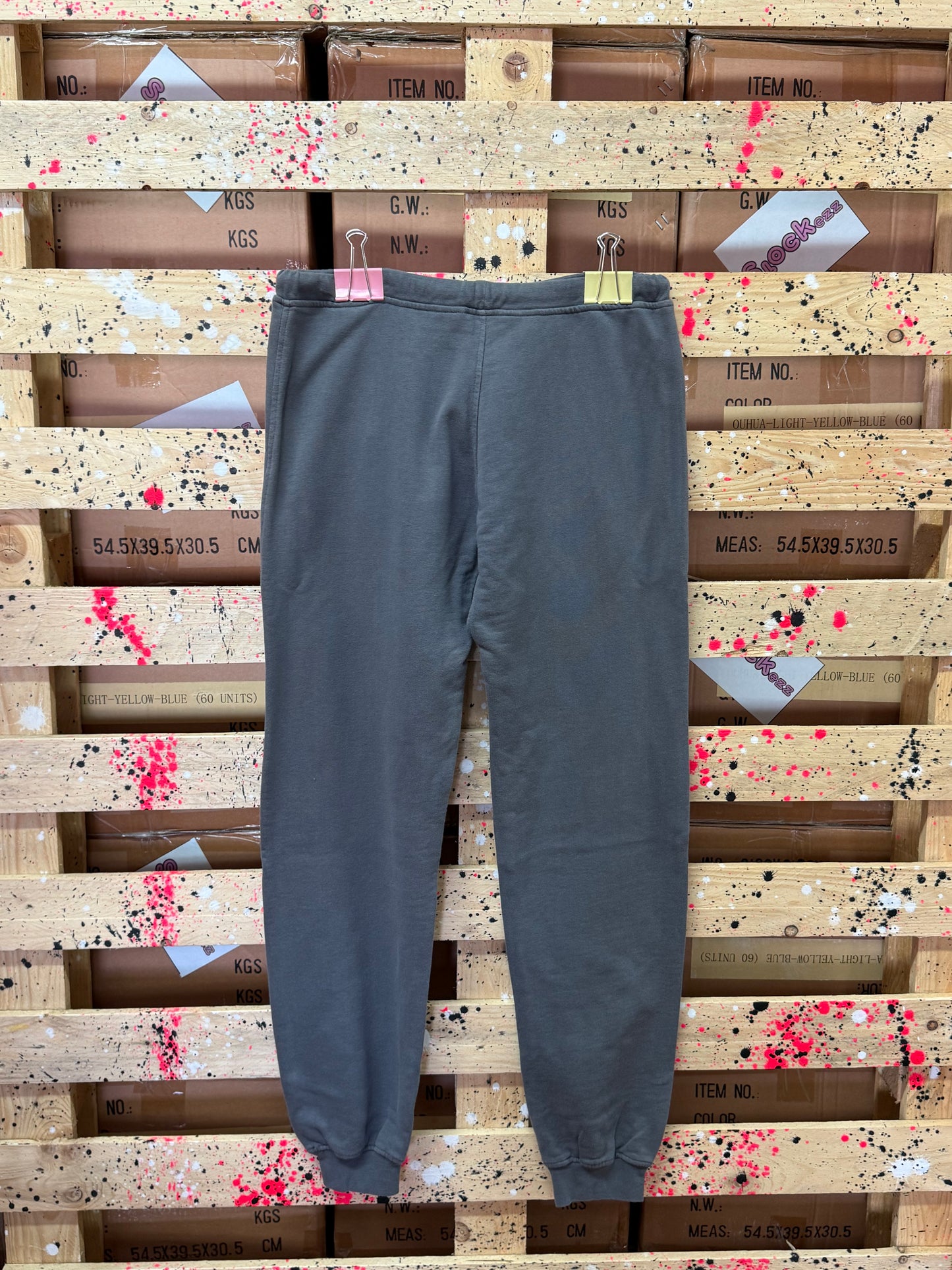 HAPPINESS - Pantalone di tuta  donna grigia