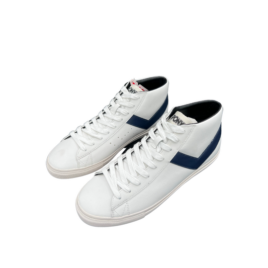 PONY- Topstar HIGH bianche e blu