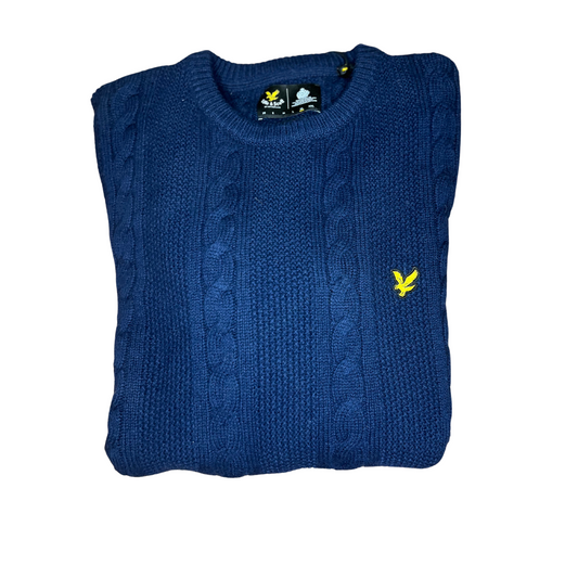 LYLE & SCOTT- Maglione a trecce
