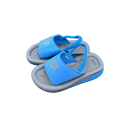 ARENA- CIABATTA BLU CON FASCIA AZZURRA