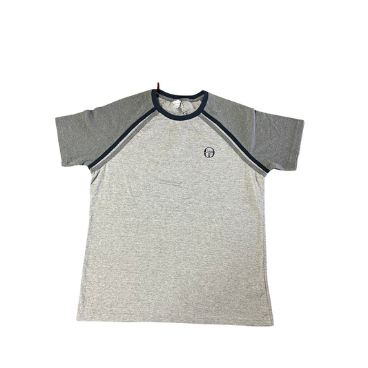 SERGIO TACCHINI- Maglietta grigia con logo