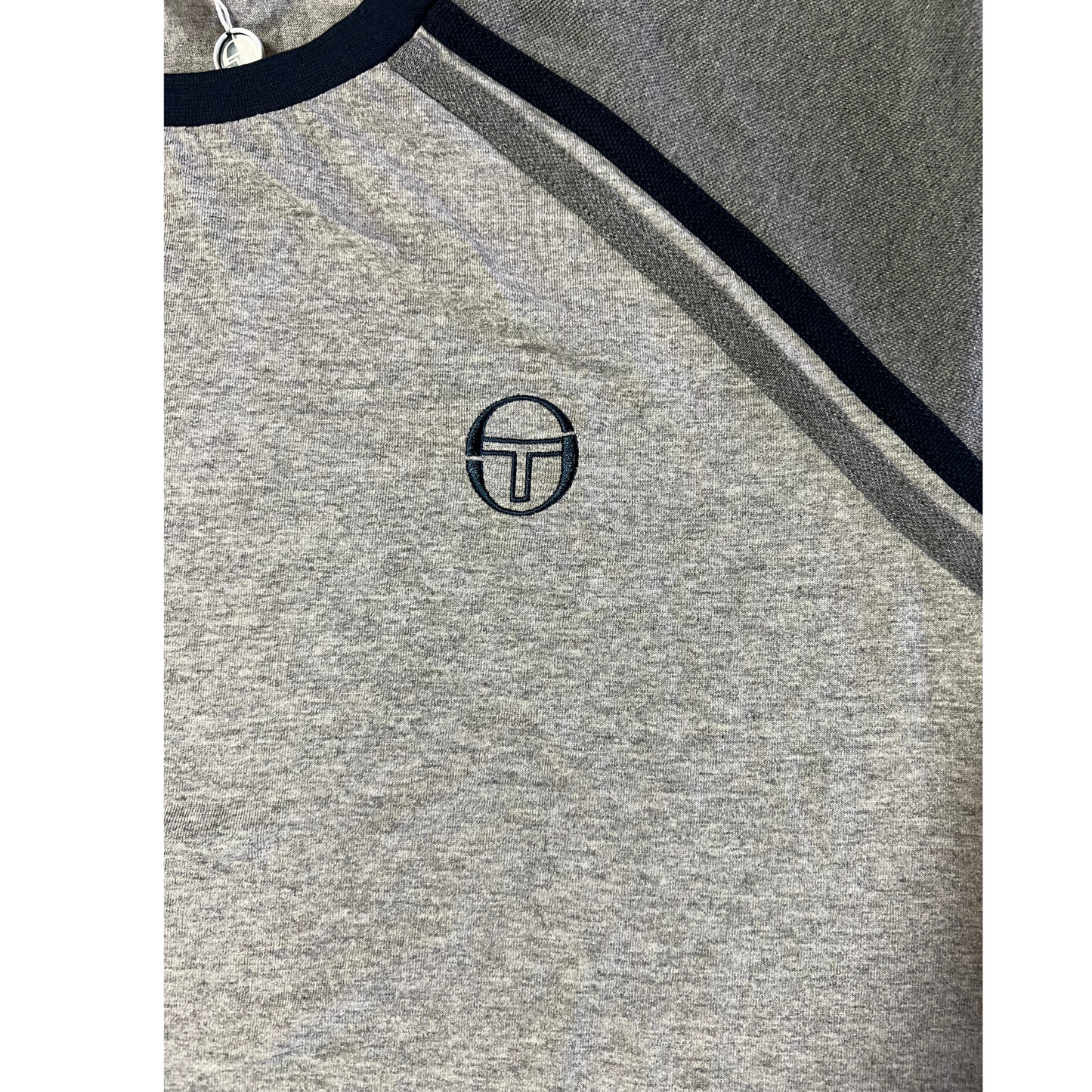 SERGIO TACCHINI- Maglietta grigia con logo