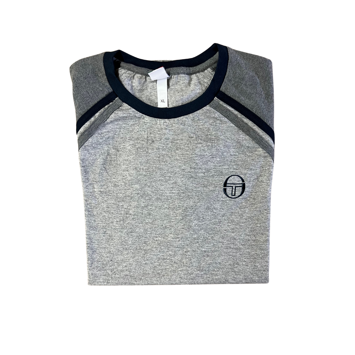 SERGIO TACCHINI- Maglietta grigia con logo