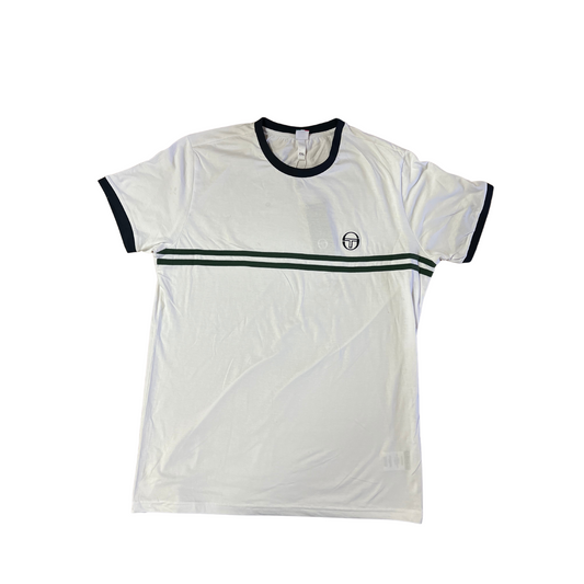 SERGIIO TACCHINI- T-shirt bianca con logo