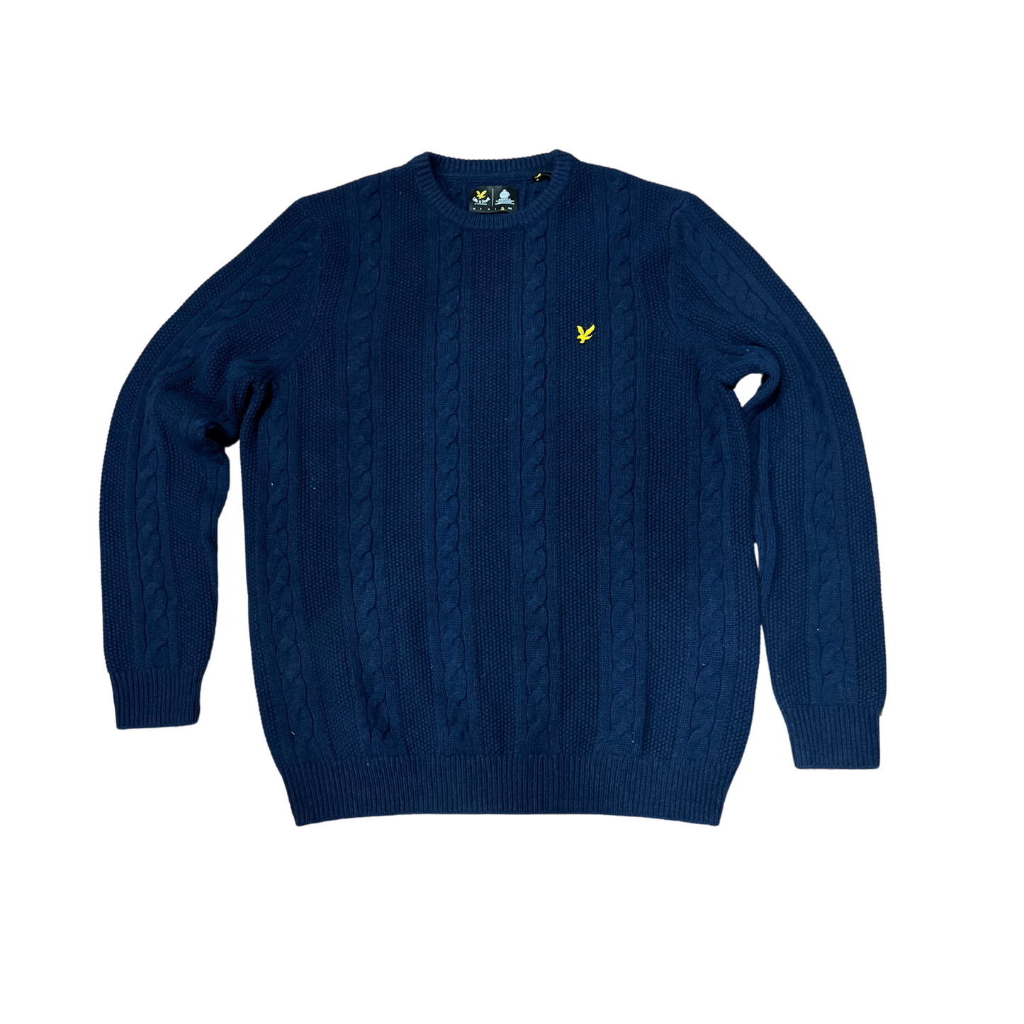 LYLE & SCOTT- Maglione a trecce