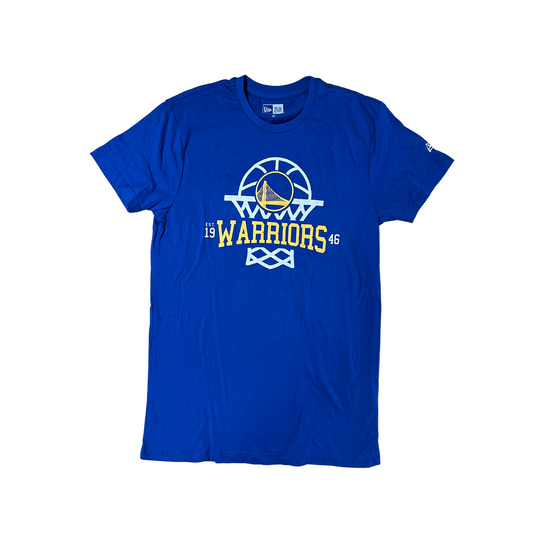 NEW ERA- T-shirt Golden State blu