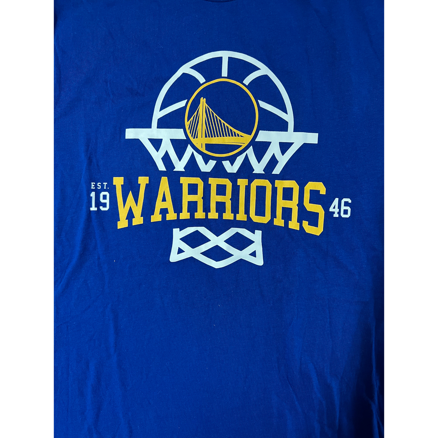 NEW ERA- T-shirt Golden State blu