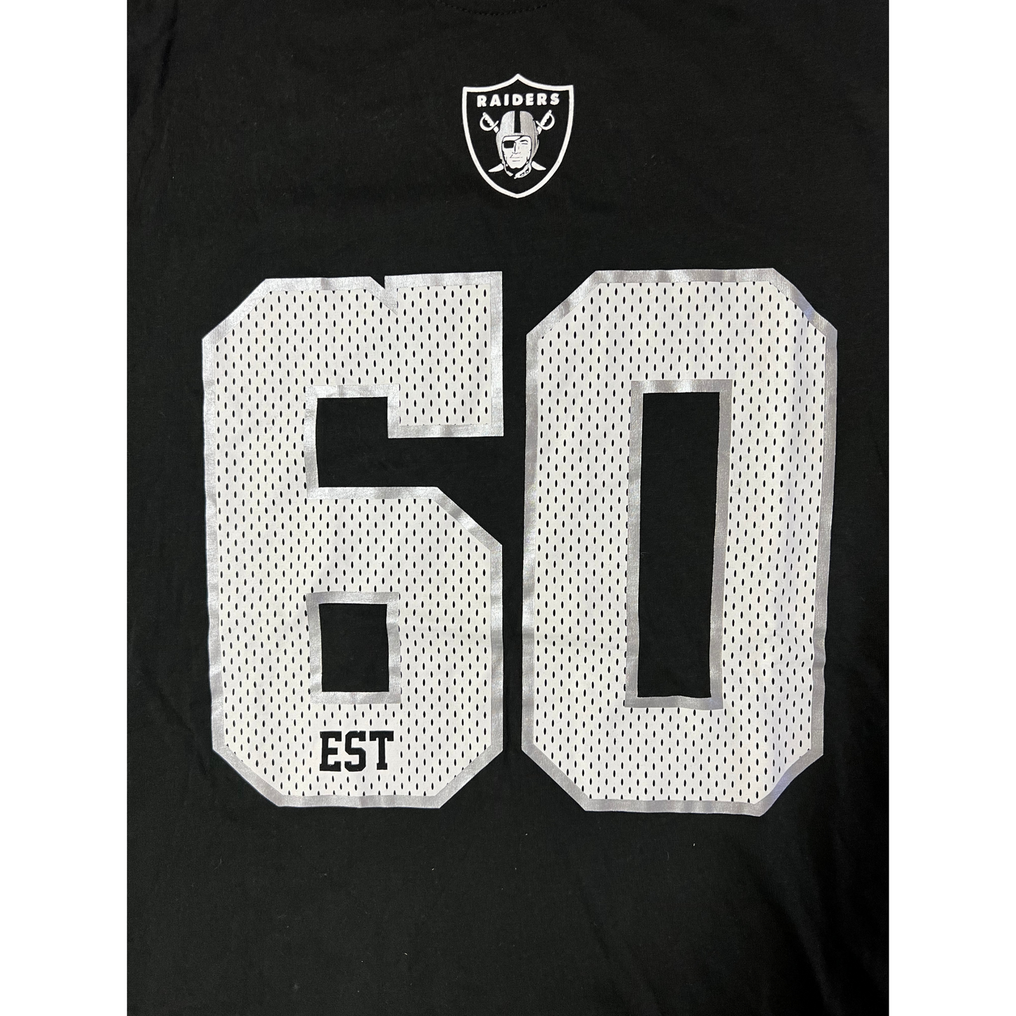 NEW ERA- T-shirt raiders nera