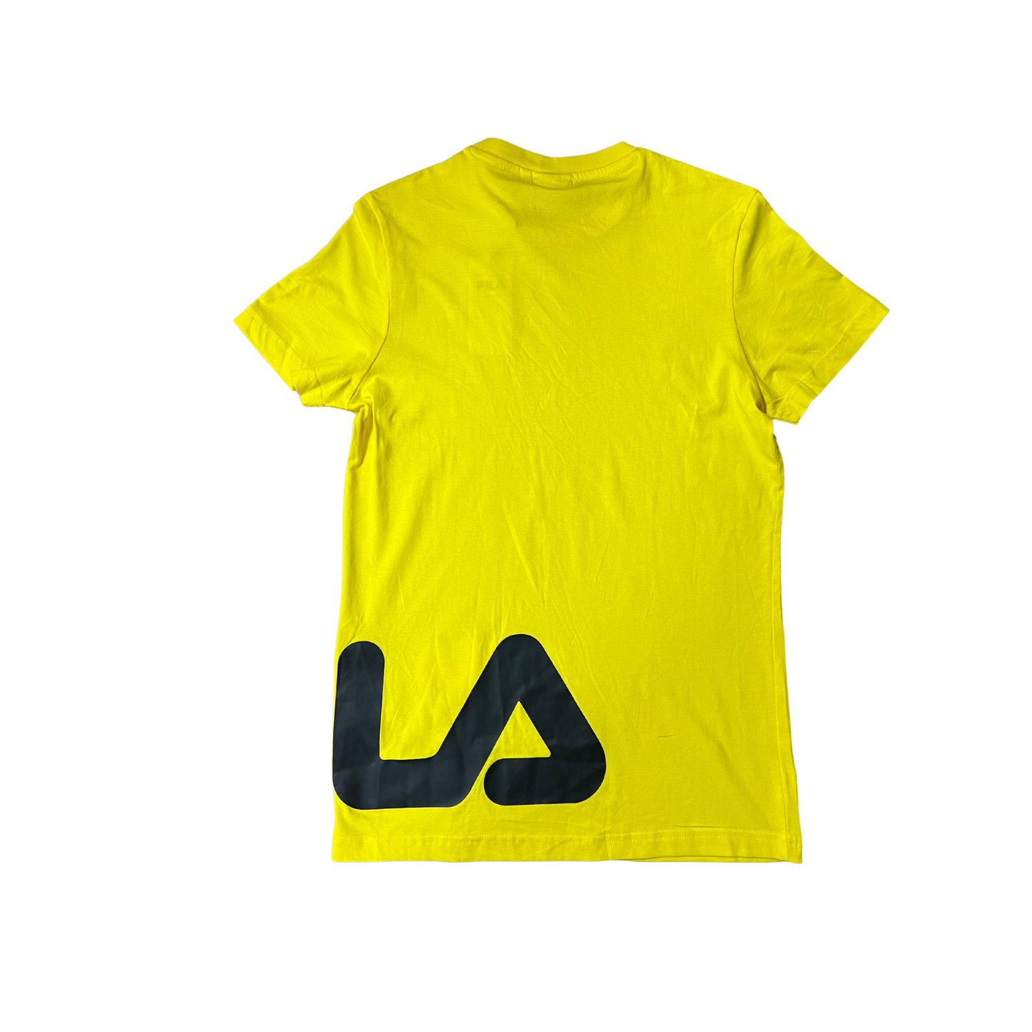 FILA- T-shirt gialla con scritta