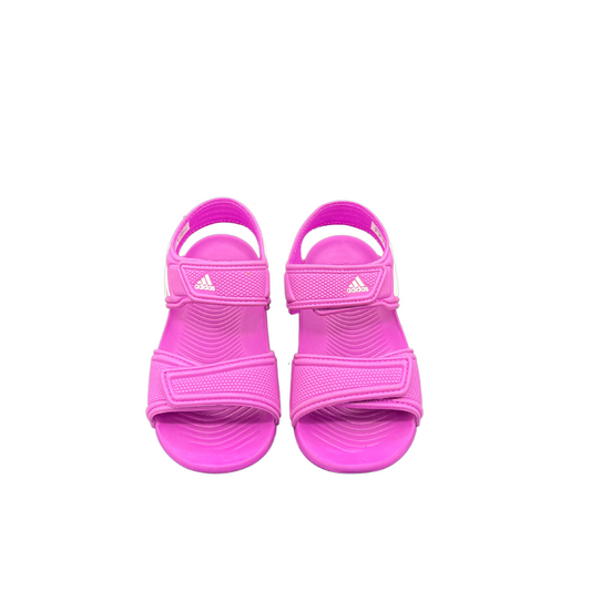 ADIDAS- Sandalo rosa con strep
