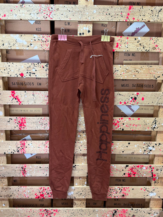 HAPPINESS - Pantalone di tutta marrone
