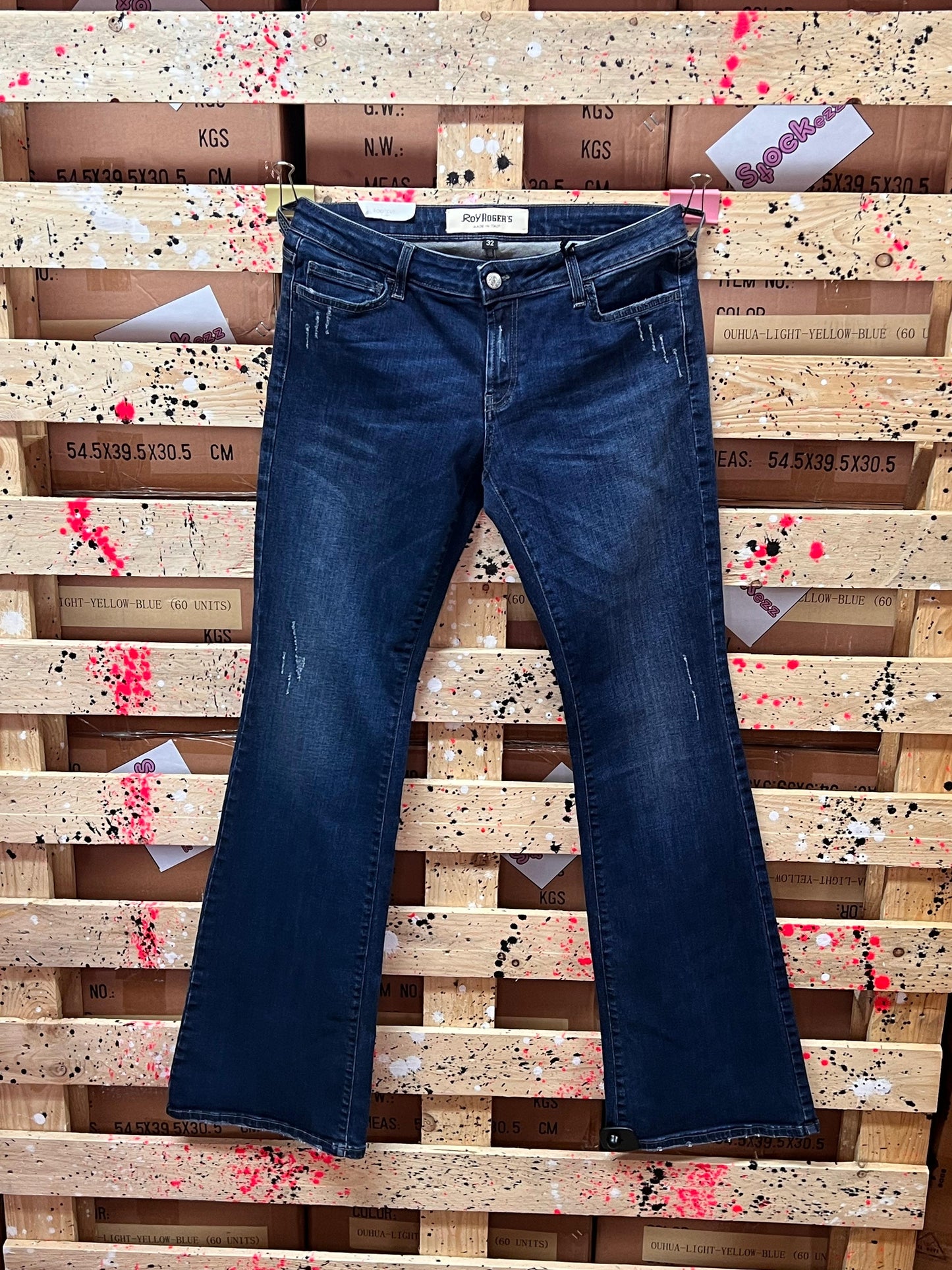 ROY ROGERS- JEANS DONNA A ZAMPA