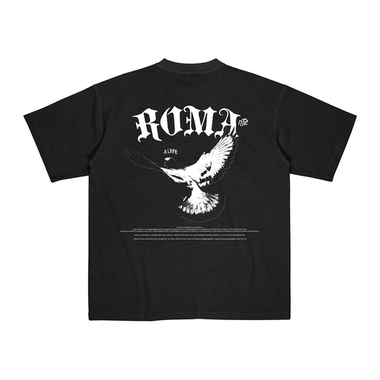 4L "Romantic" Tee Black