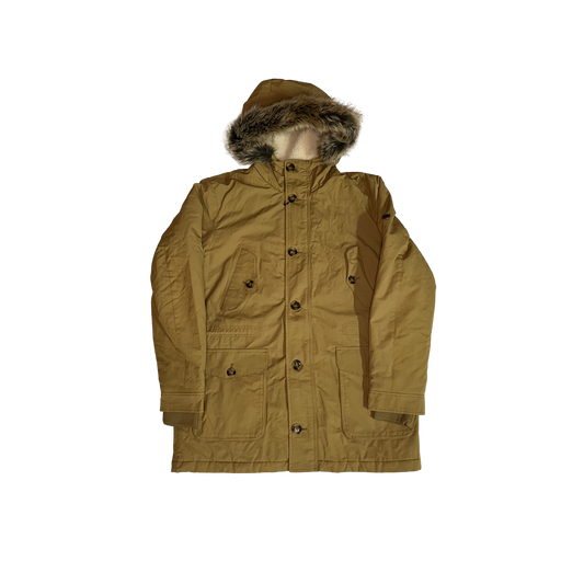 BEN SHERMAN - Parka Quilted con pelliccia