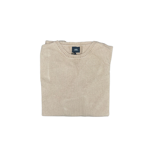 WINDROSE - Maglione girocollo basic beige