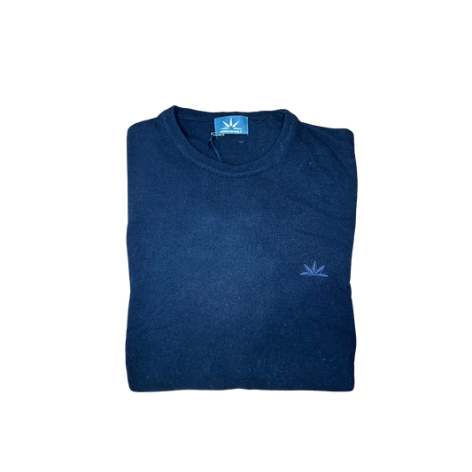 WINDROSE - Maglione misto cashmere blu acceso