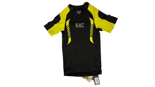 EA7 -T-SHIRT TRAIN JUNIOR NERA