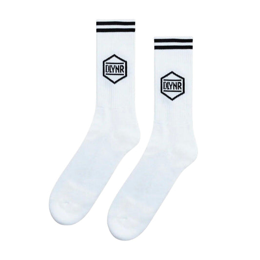 DOLLY NOIRE Logo Socks White