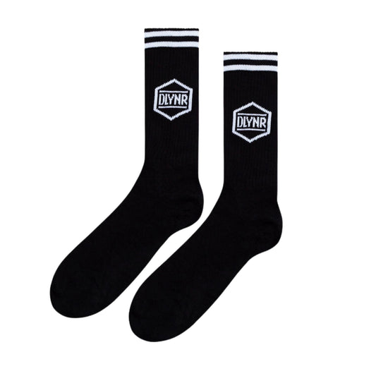 DOLLY NOIRE Logo Socks Black