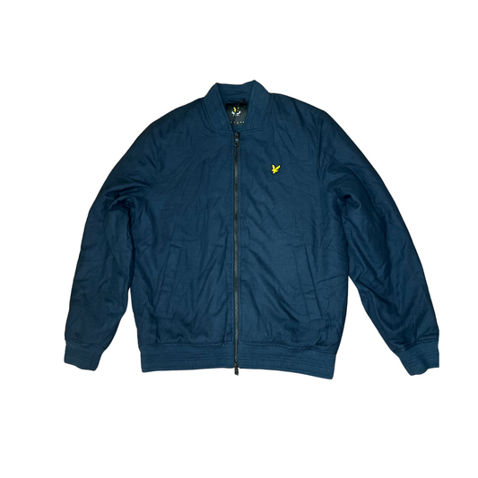Bomber Lyle & Scott blu