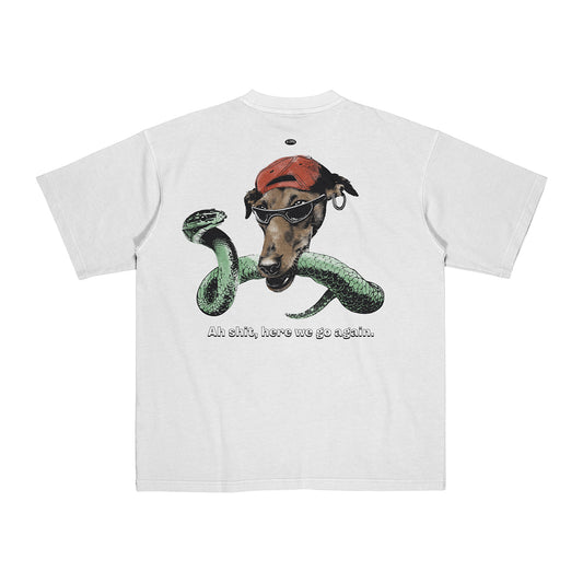 4L "Dogo" Tee White