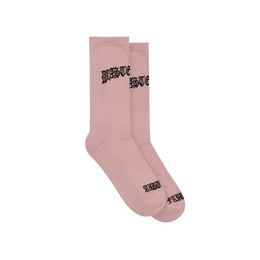 WASTED PARIS Kingdom Socks Pink